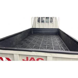 Cubre Caja Piso Plástico / Bordes Goma 1.6 X 3.2 Mt P/ Jac