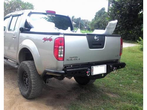 Paragolpes Trasero Off Road Negro Nissan Navara