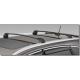 Barras De Techo Transversales Aluminio Negro Para Vehículos Con Guía Lateral Honda Cr-V 2012