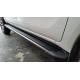 ESTRIBOS PLANOS DE ALUMINIO COLOR NEGRO PARA TOYOTA HILUX REVO 