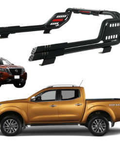 Barra Antivuelco Negra Doble Caño NISSAN NP300 2015 en adelante